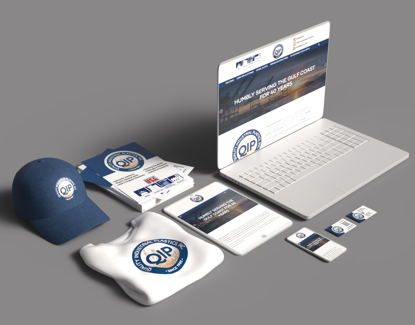 Quality Industrial Plastics Branding Package